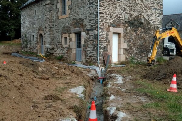 Terrassement drainage